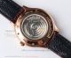 UF Factory Piaget Black Tie Baguette Diamond Rose Gold Case Brown Leather Strap 42 MM 9100 Watch (7)_th.jpg